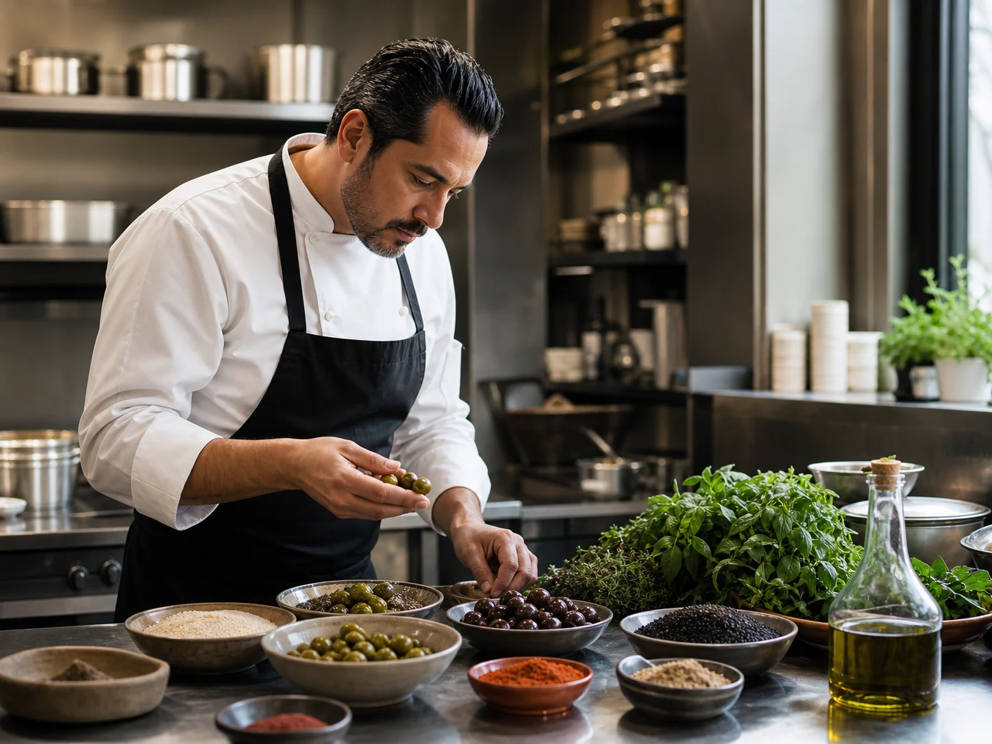 Platillos preparados con ingredientes gourmet para restaurantes