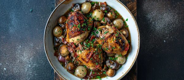 Platillo: pollo con aceitunas