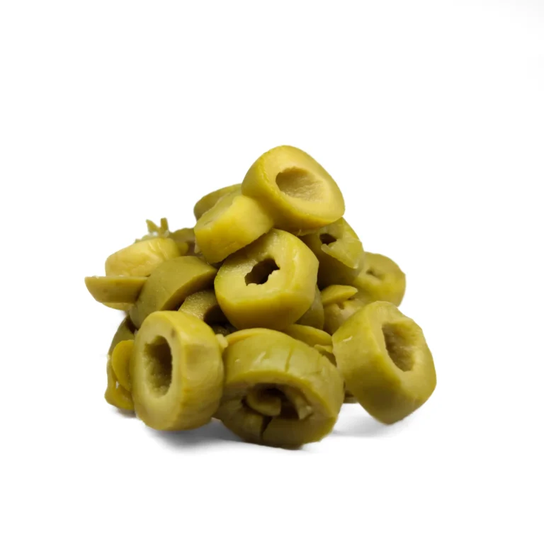 Aceituna verde rebanada