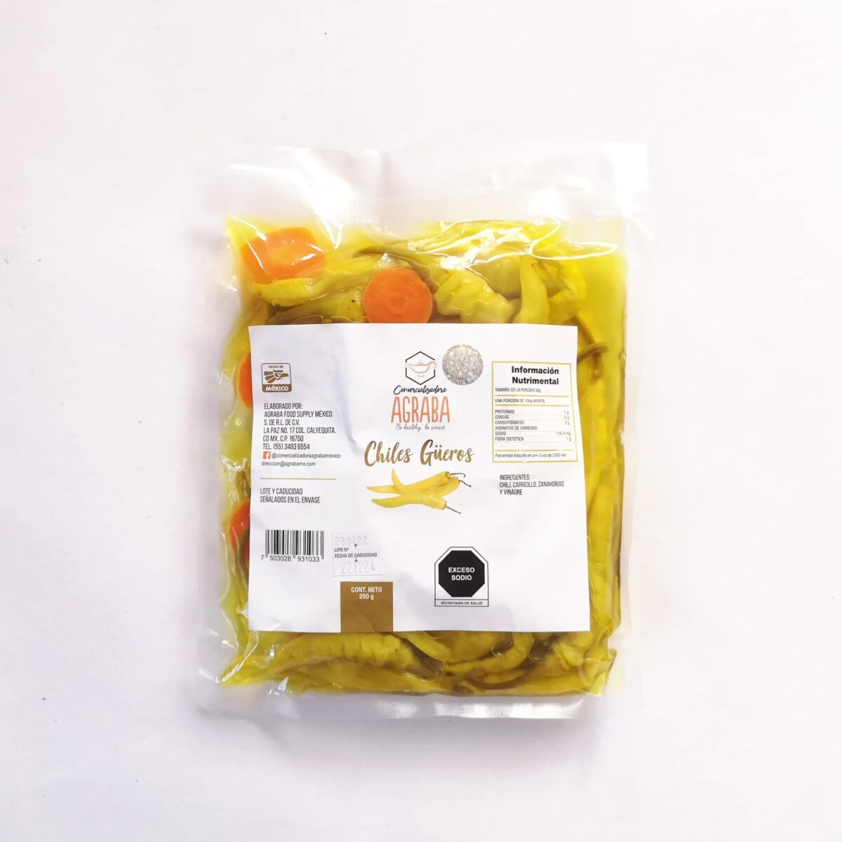 Disfruta de tus chiles carricillos