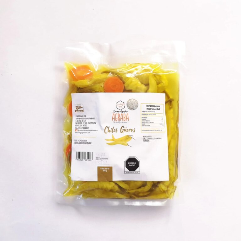 Chiles carricillos güeros
