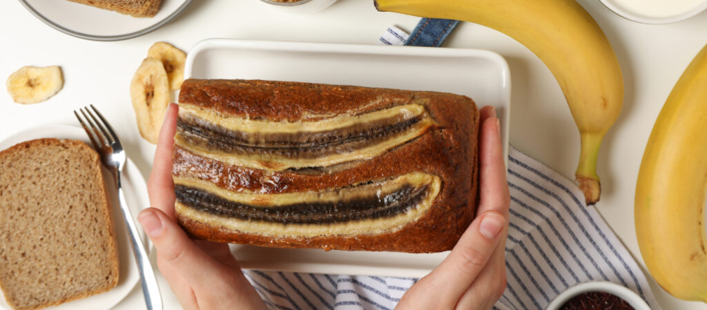 Recetas con harina de coco: pudín de platano