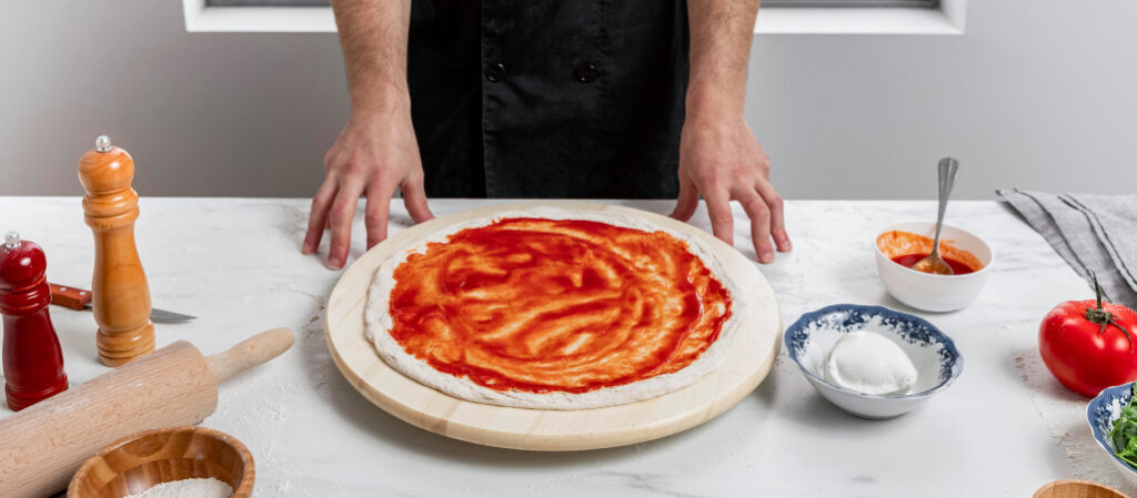Recetas con harina de coco: pizza