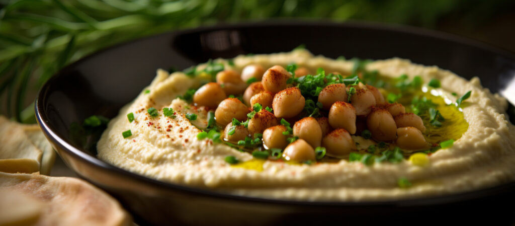 Qué propiedades tiene el garbanzo en hummus