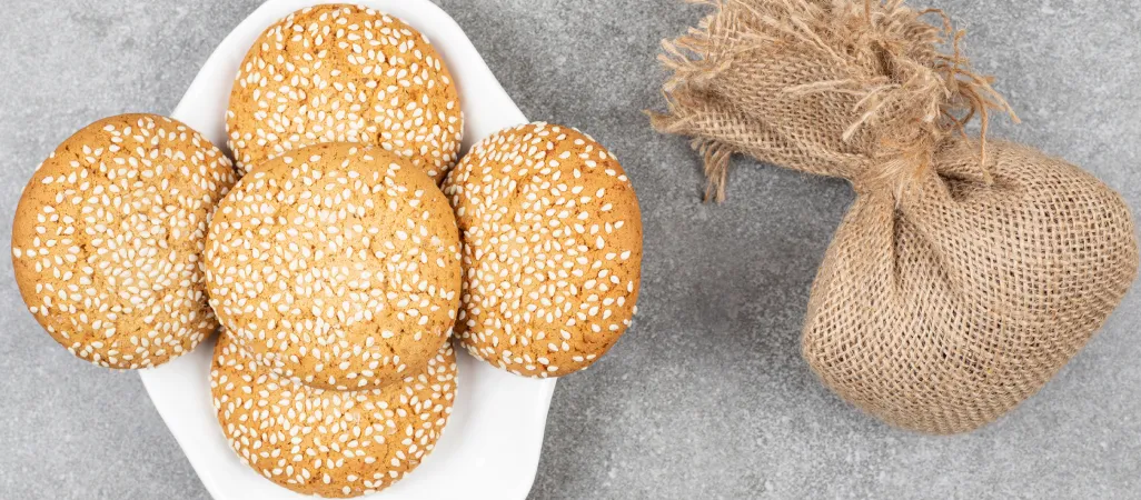 mejores recetas con tahini: galletas