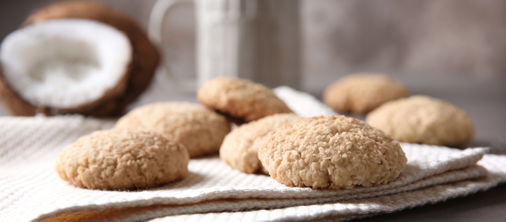 recetas con harina de coco: galletas