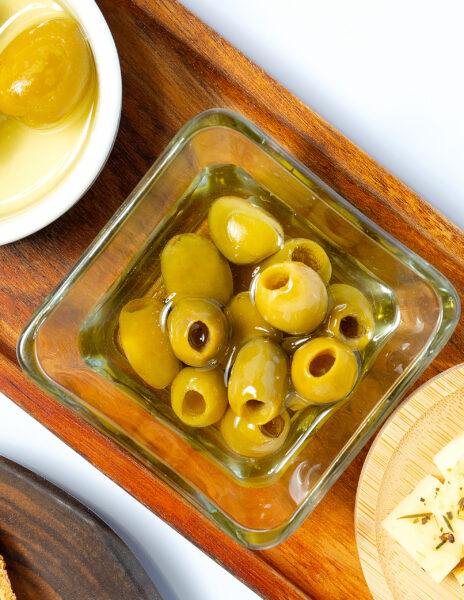 Aceituna verde sin hueso